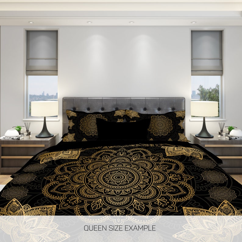 Hippie Art Zone - Bohemian Bedding Set For Hippies