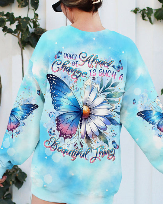 Change Is Such A Beautiful Thing Butterfly Hoodie Sweatshirt For Boho Hippie