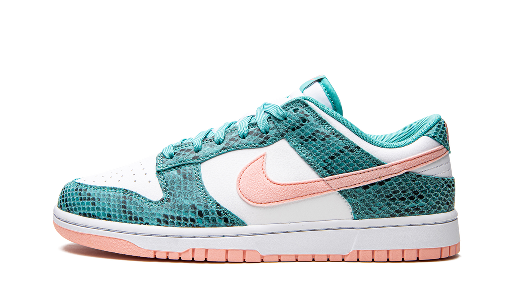 Dunk Low "Snakeskin Washed Teal Bleached Coral" DR8577 300