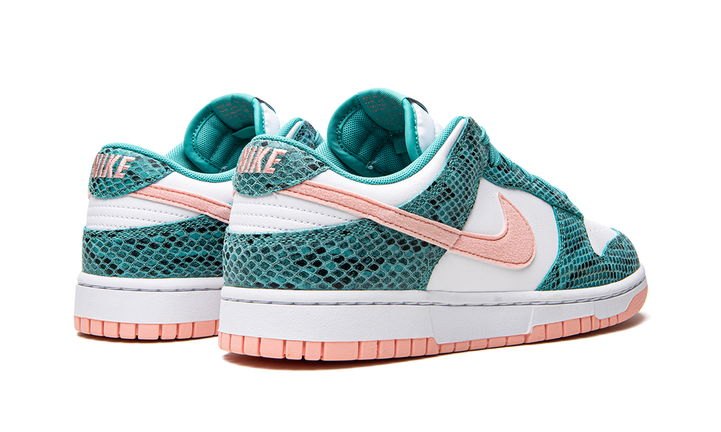 Dunk Low "Snakeskin Washed Teal Bleached Coral" DR8577 300