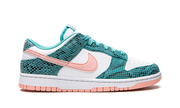 Dunk Low "Snakeskin Washed Teal Bleached Coral" DR8577 300
