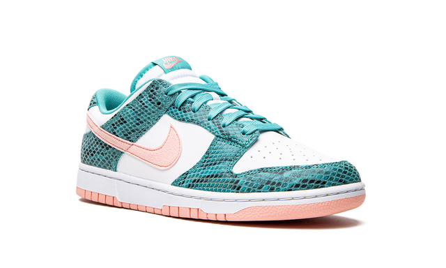 Dunk Low &quot;Snakeskin Washed Teal Bleached Coral&quot; DR8577 300