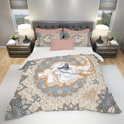 Hippie Art Zone - Elephant Boho Bedding Set For Hippies
