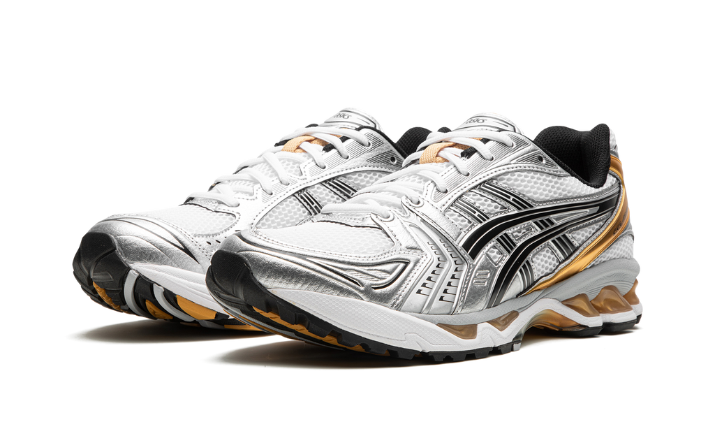 Gel-Kayano 14 "White / Pure Gold" 1201A019 102