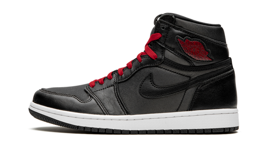Air Jordan 1 Retro High OG "Black Satin/Gym Red" 555088 060