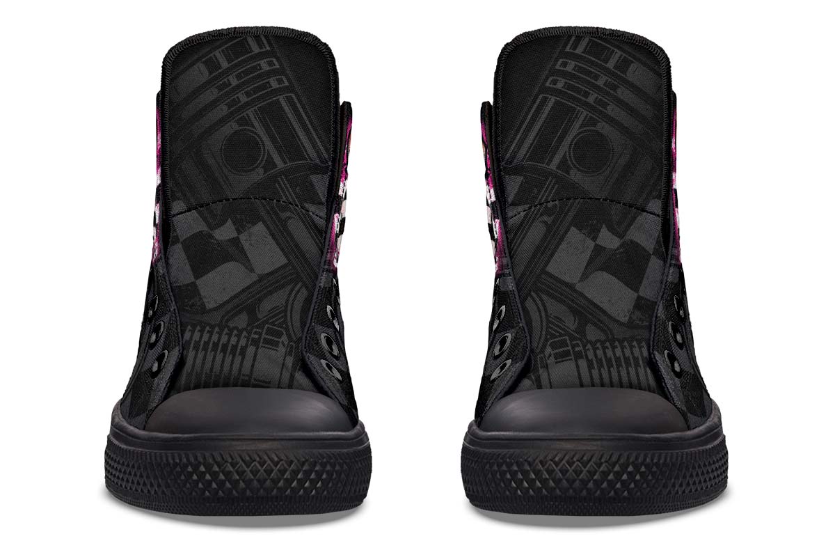 hippieartzone Shoes - COLORFUL RAD RACER