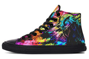hippieartzone Shoes - TIE DYE EXPLOSION OWL