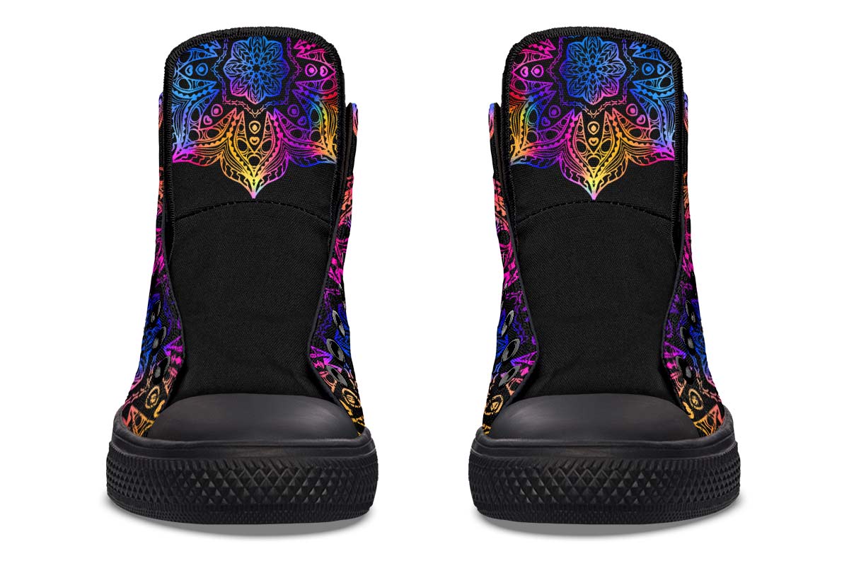 hippieartzone Shoes - EYE CATCHING SUGAR SKULL