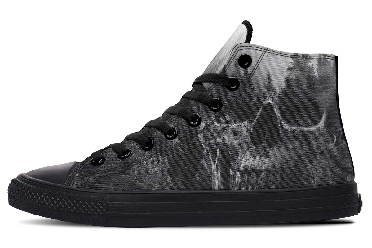 hippieartzone Shoes - SKULL AND FIR