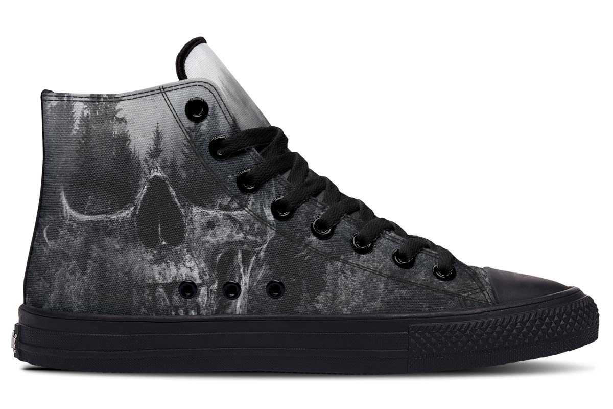 hippieartzone Shoes - SKULL AND FIR