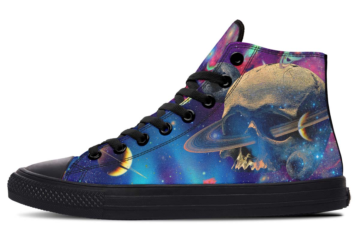 hippieartzone Shoes - SKULL IN THE UNIVERSE