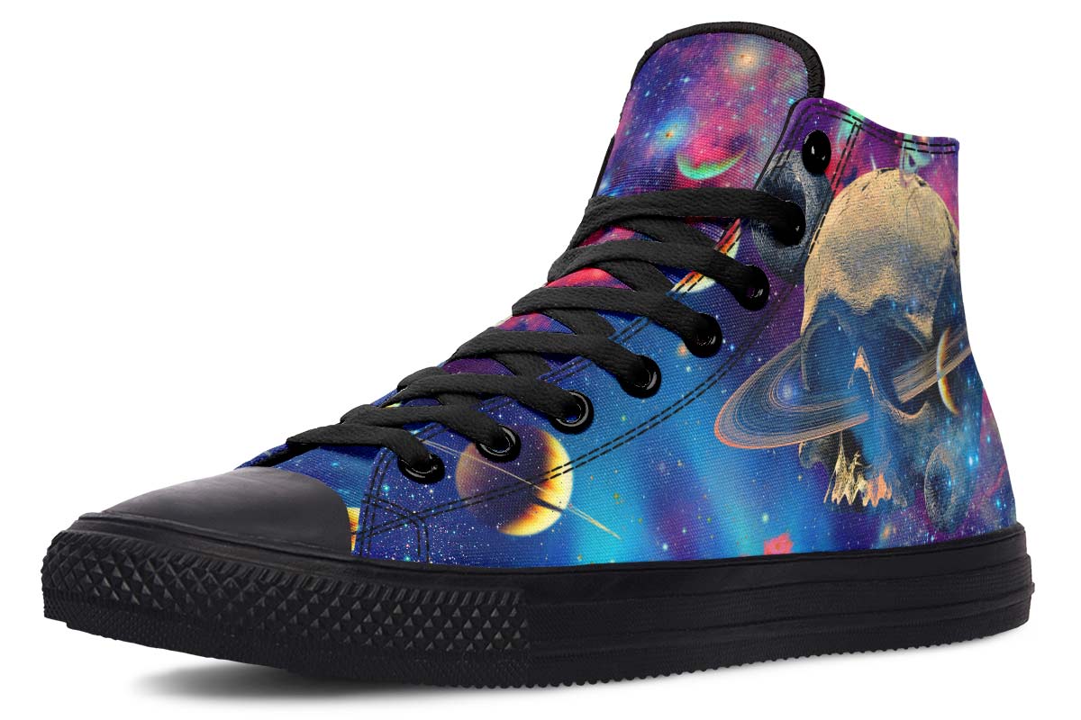 hippieartzone Shoes - SKULL IN THE UNIVERSE