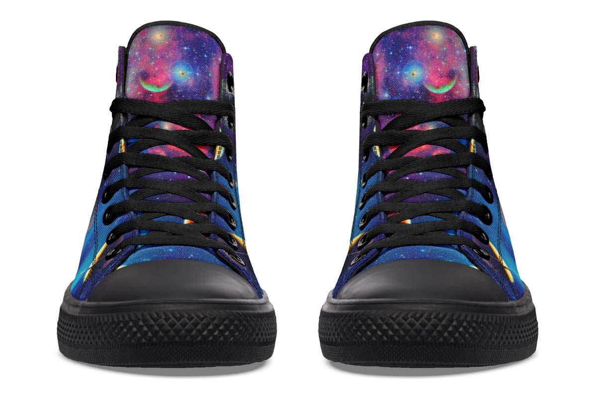 hippieartzone Shoes - SKULL IN THE UNIVERSE