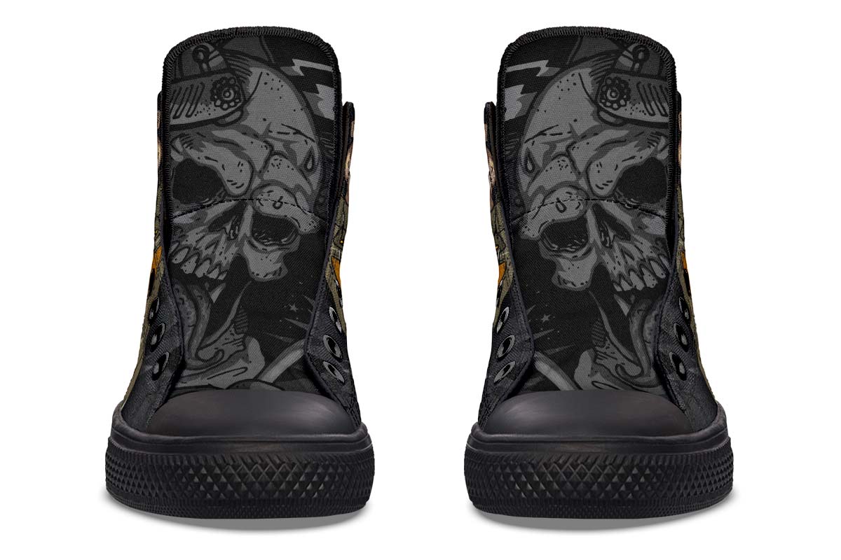 hippieartzone Shoes - SKULL WELDING