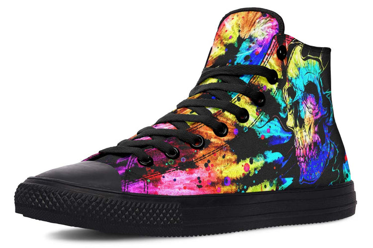 hippieartzone Shoes - TIE DYE IS AWESOME