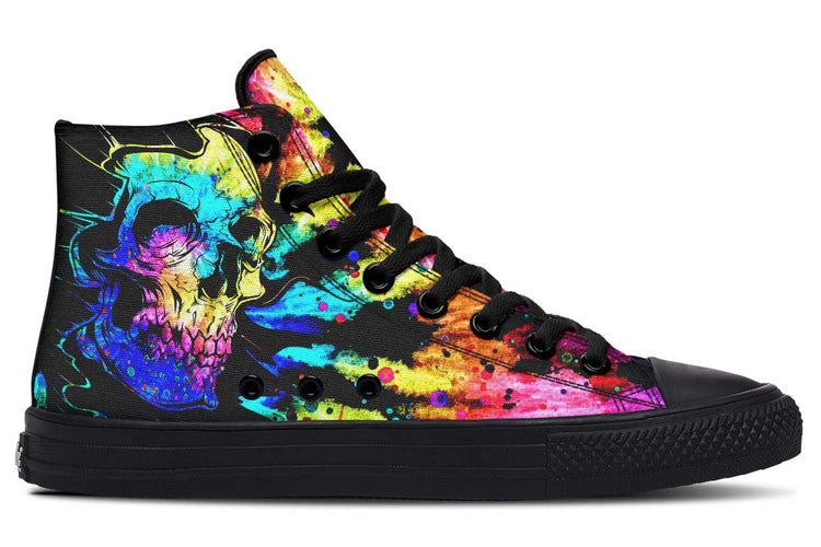 hippieartzone Shoes - TIE DYE IS AWESOME