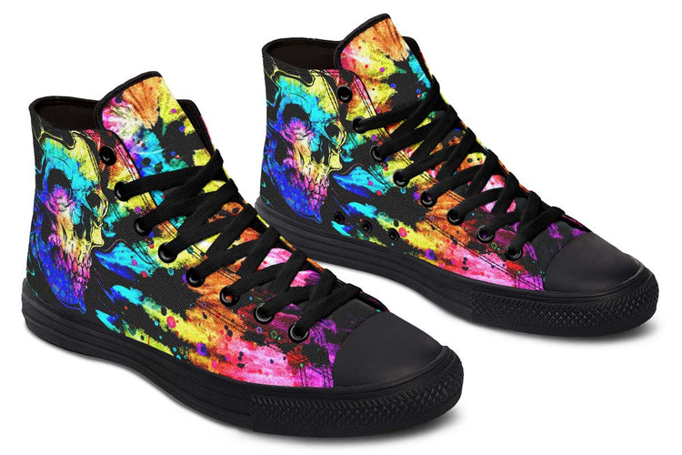 hippieartzone Shoes - TIE DYE IS AWESOME