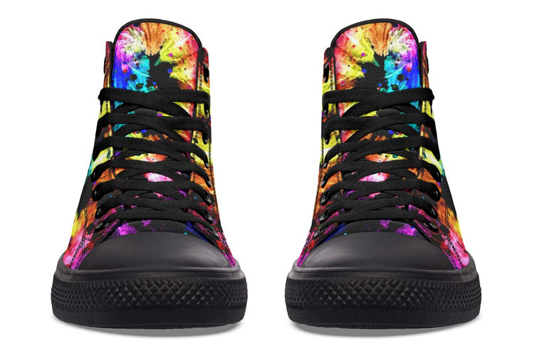 hippieartzone Shoes - TIE DYE IS AWESOME