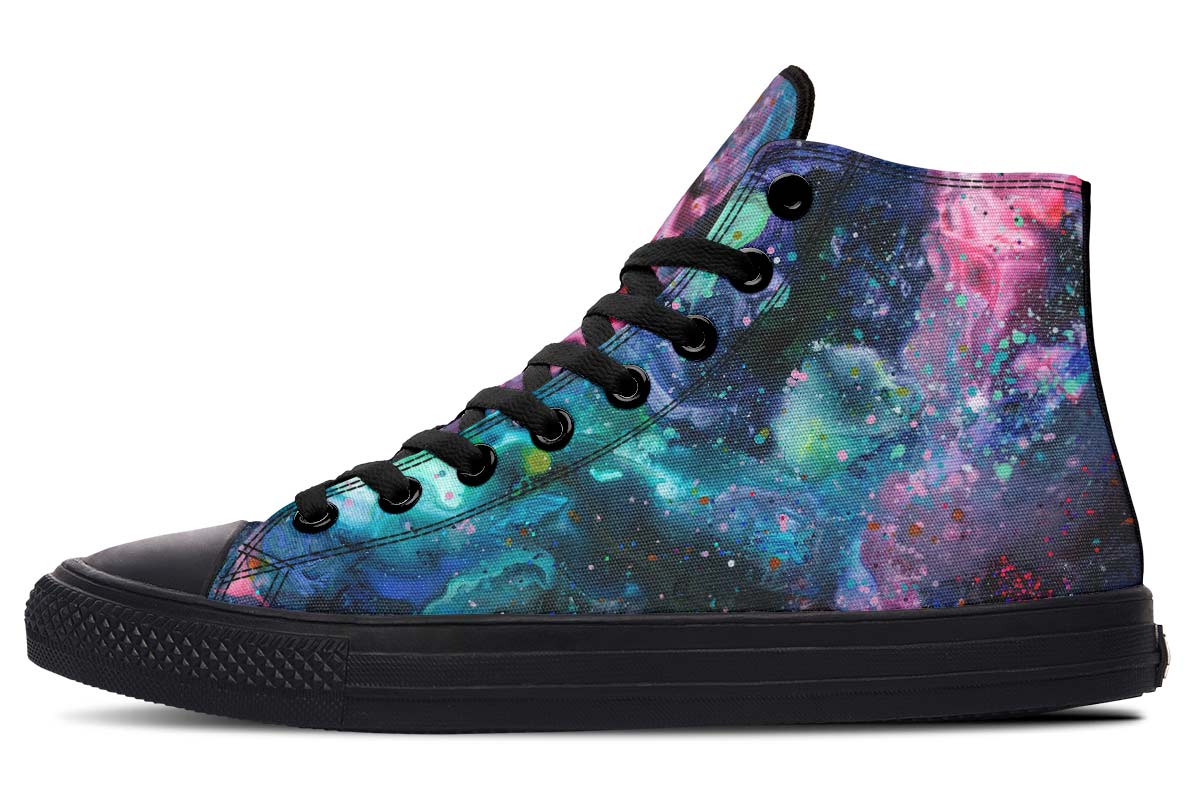 hippieartzone Shoes - ACRYLIC GALAXY