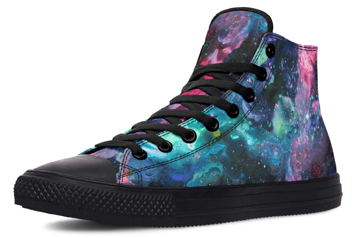 hippieartzone Shoes - ACRYLIC GALAXY