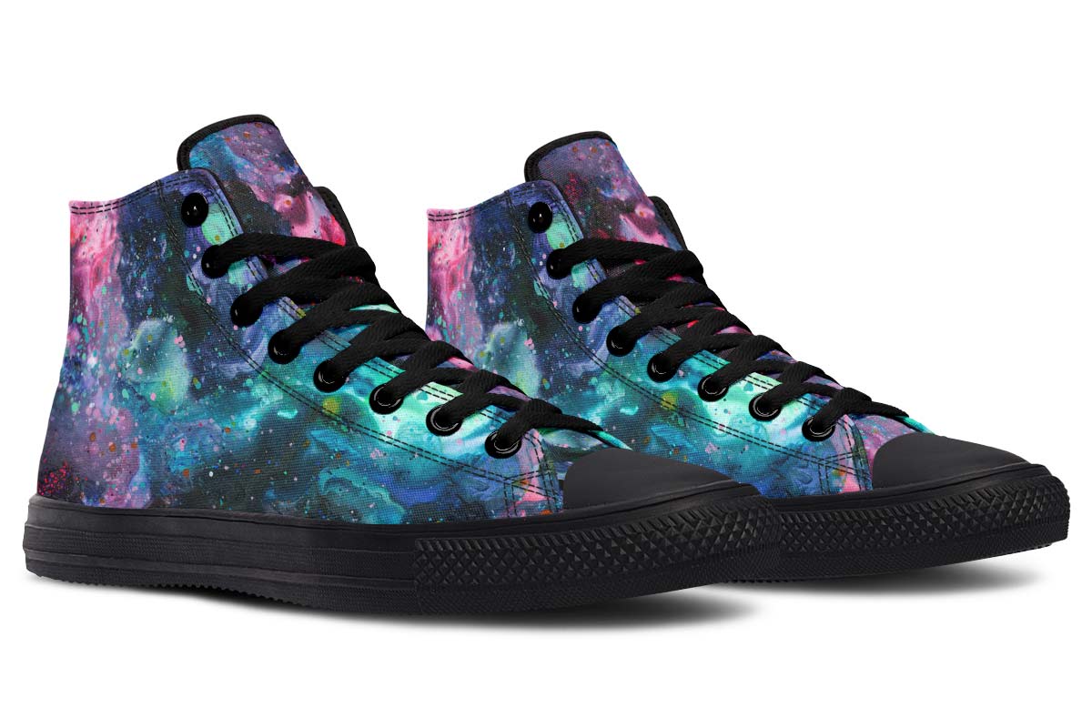 hippieartzone Shoes - ACRYLIC GALAXY
