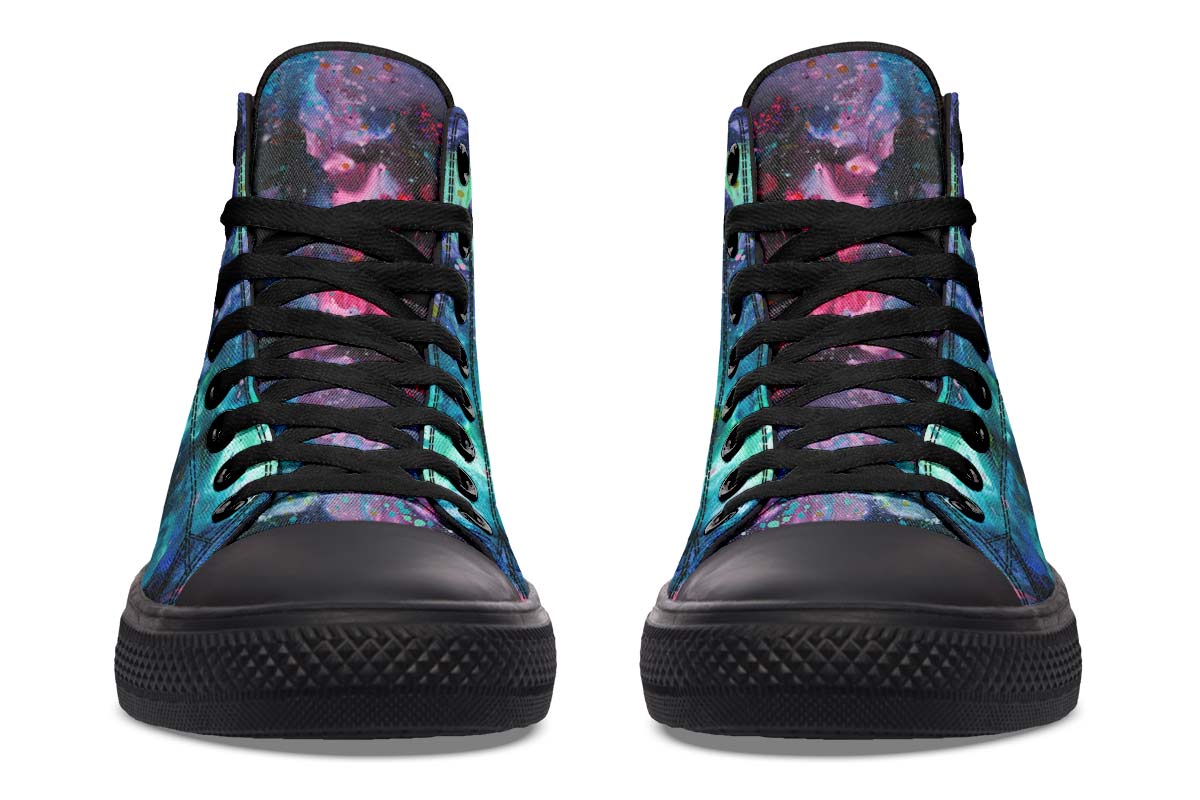 hippieartzone Shoes - ACRYLIC GALAXY