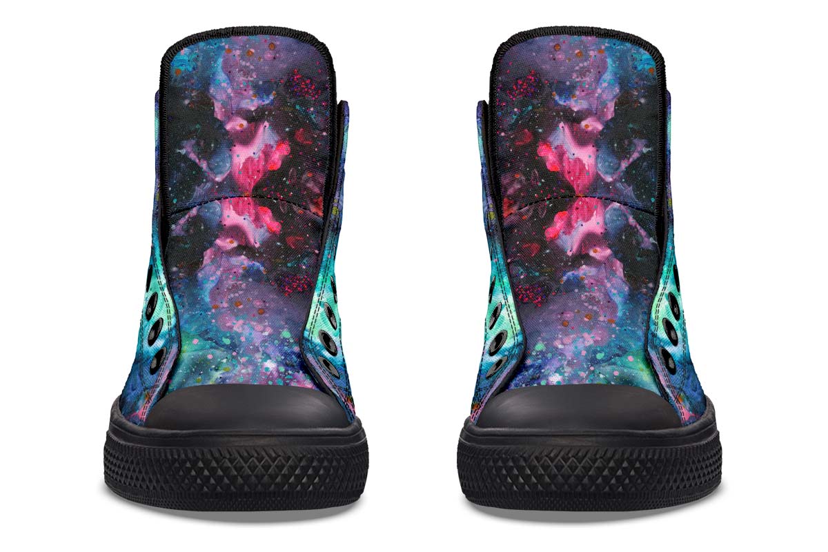 hippieartzone Shoes - ACRYLIC GALAXY