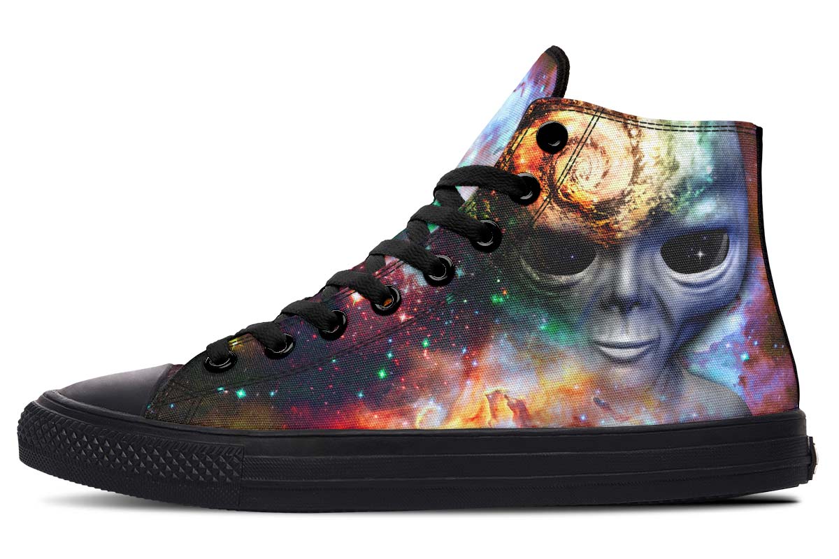 hippieartzone Shoes - ALIEN GALAXY