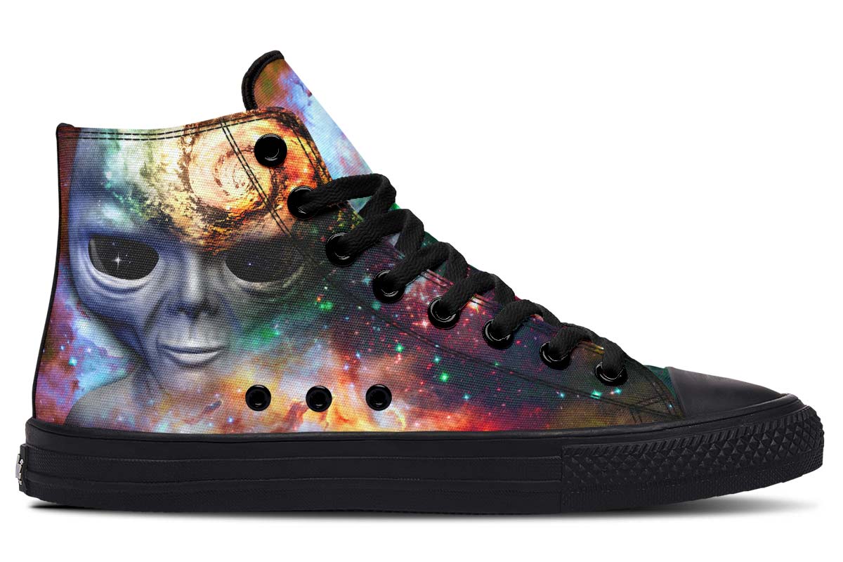 hippieartzone Shoes - ALIEN GALAXY