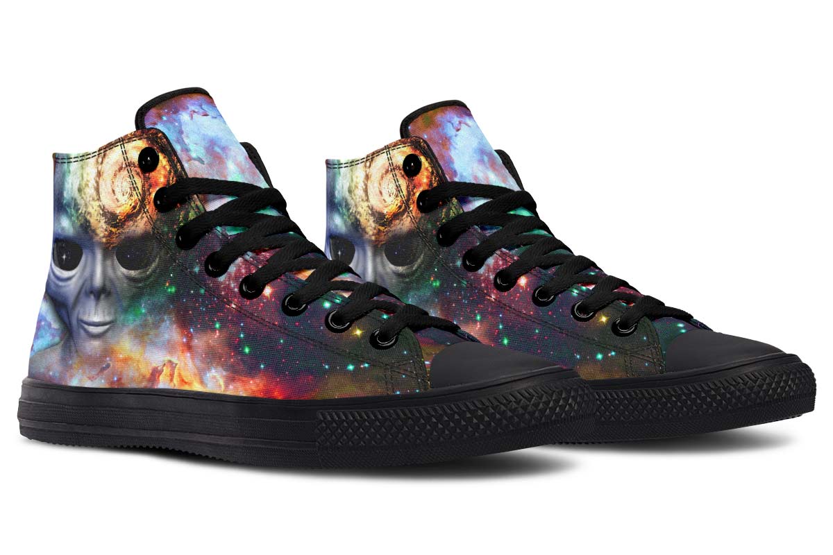 hippieartzone Shoes - ALIEN GALAXY