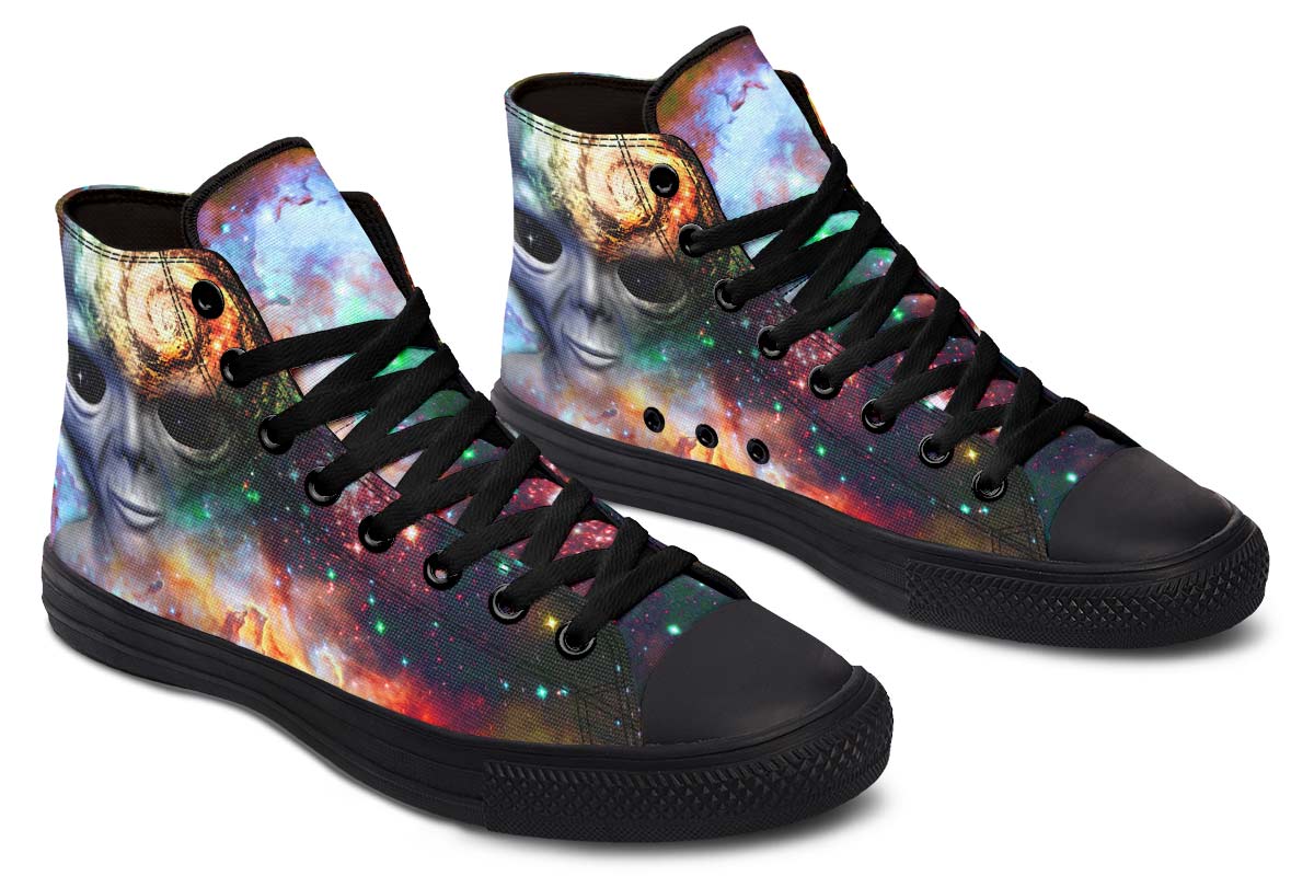 hippieartzone Shoes - ALIEN GALAXY