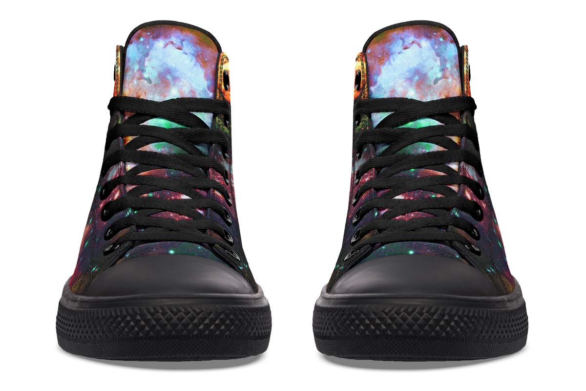 hippieartzone Shoes - ALIEN GALAXY