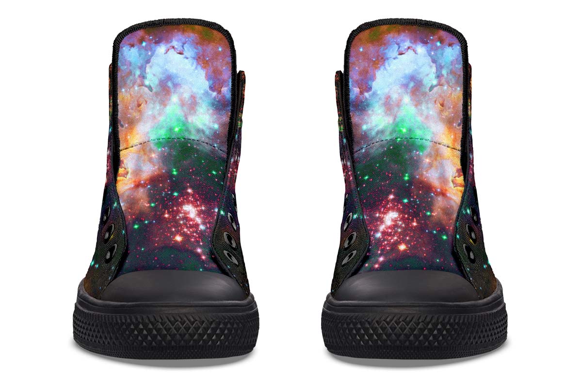 hippieartzone Shoes - ALIEN GALAXY