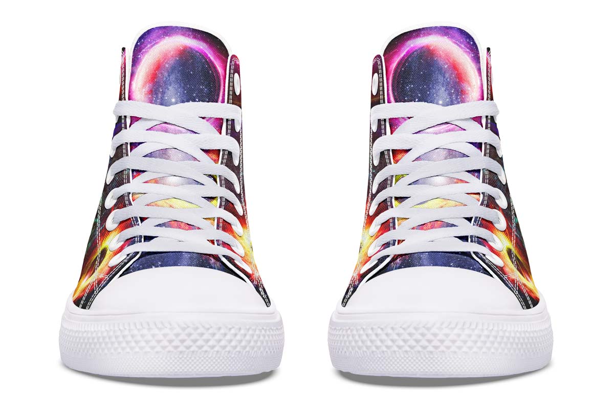 hippieartzone Shoes - COLORFUL PLANETS