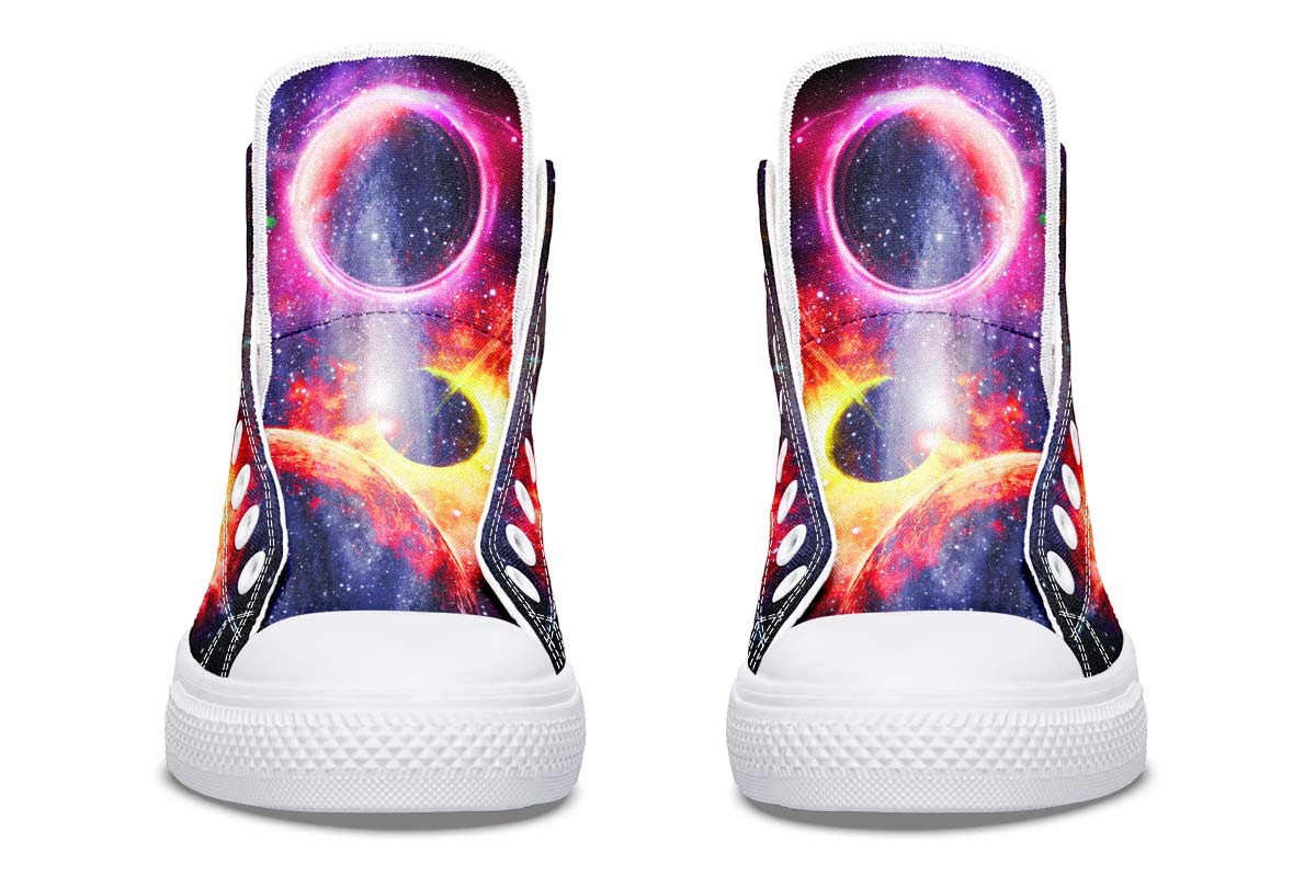 hippieartzone Shoes - COLORFUL PLANETS