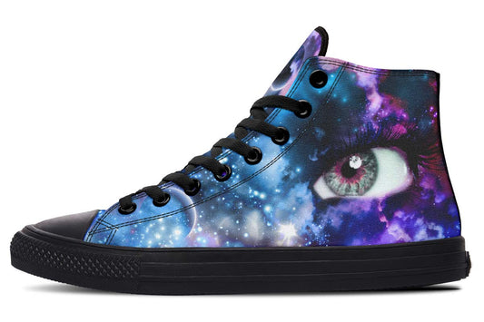 hippieartzone Shoes - GALAXY EYES