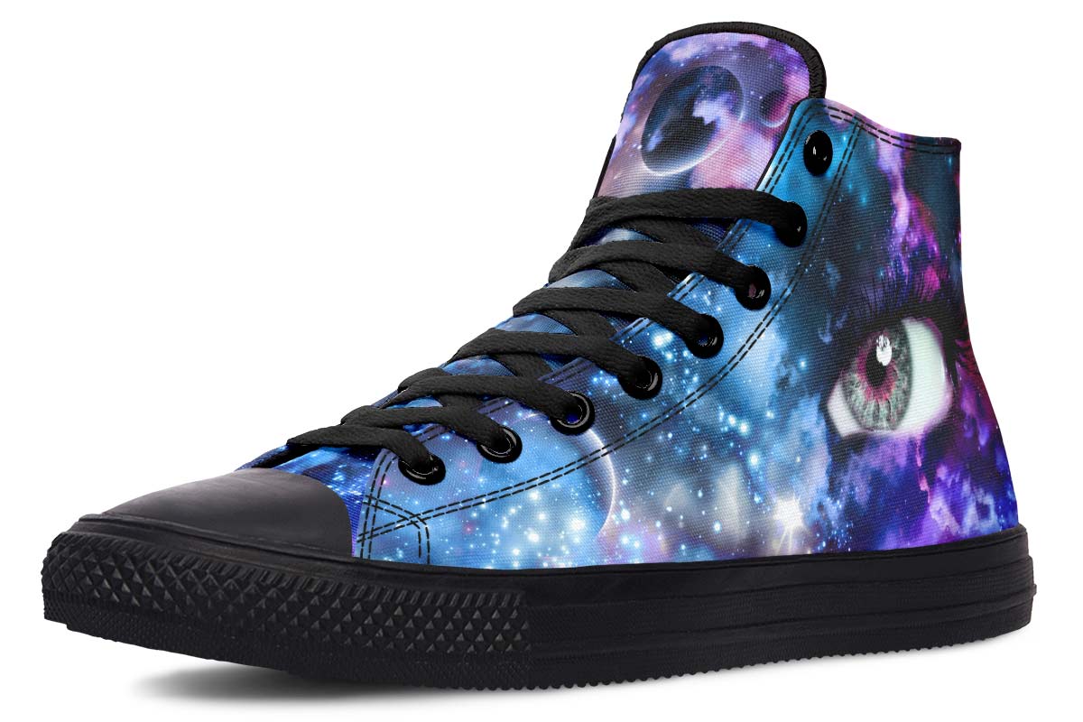 hippieartzone Shoes - GALAXY EYES