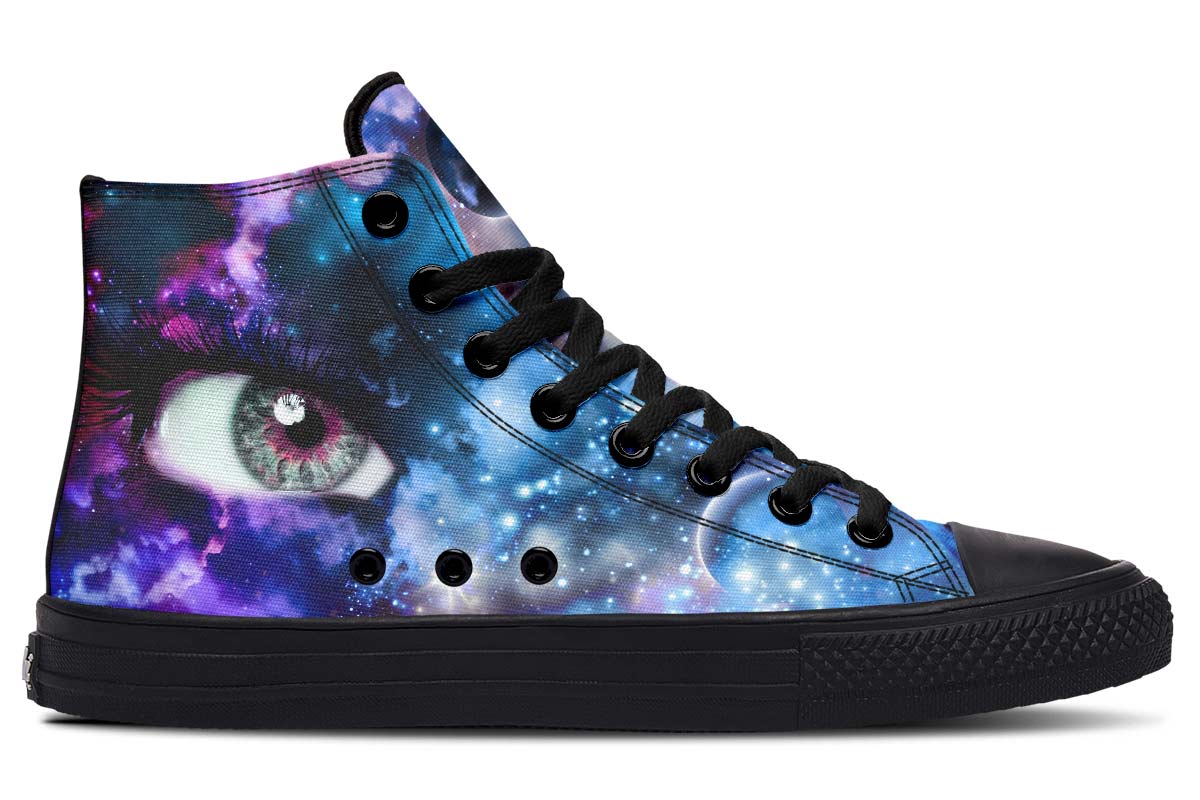 hippieartzone Shoes - GALAXY EYES