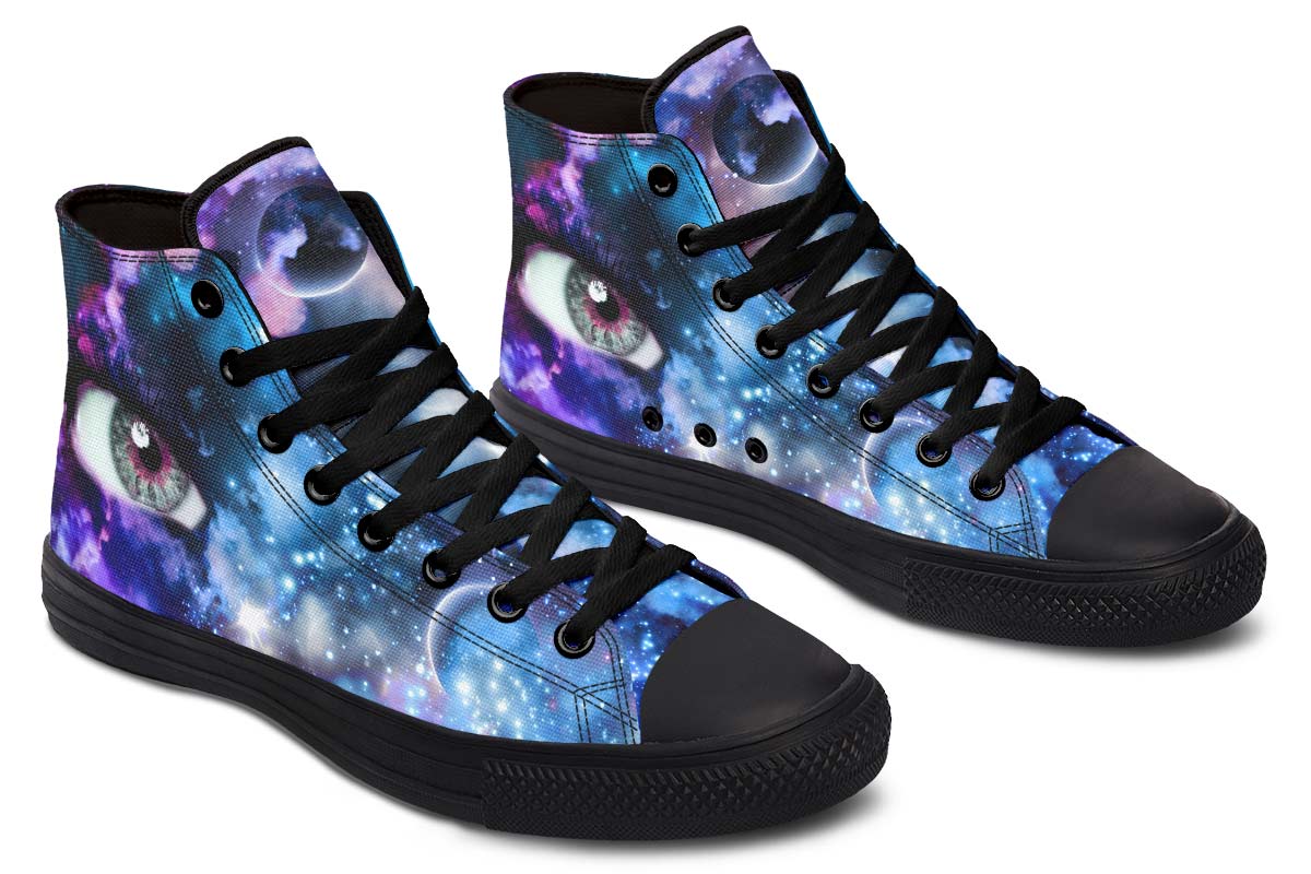 hippieartzone Shoes - GALAXY EYES