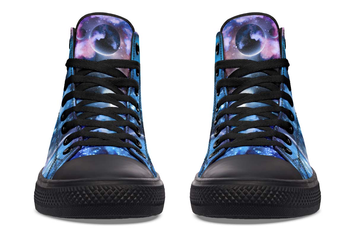 hippieartzone Shoes - GALAXY EYES