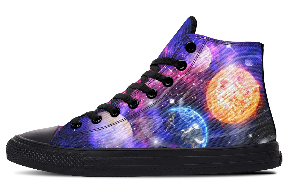 hippieartzone Shoes - SOLAR SYSTEM