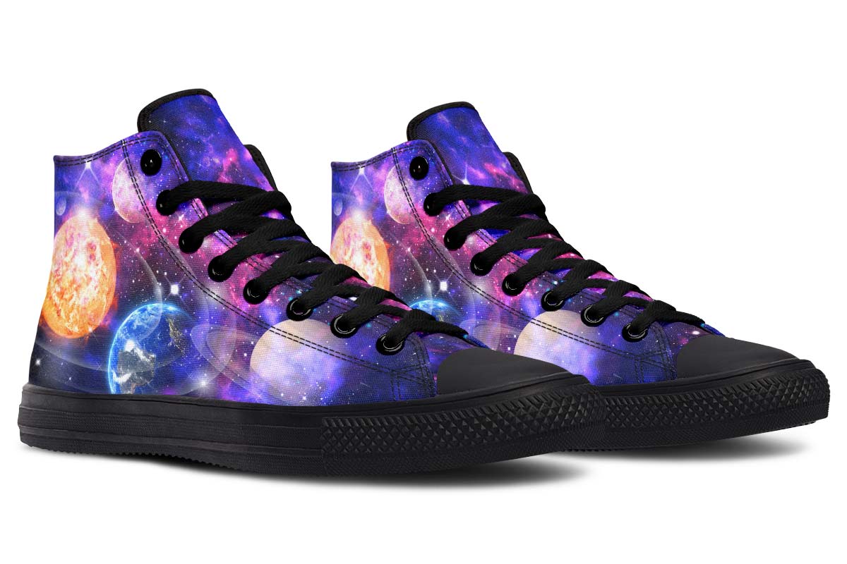 hippieartzone Shoes - SOLAR SYSTEM