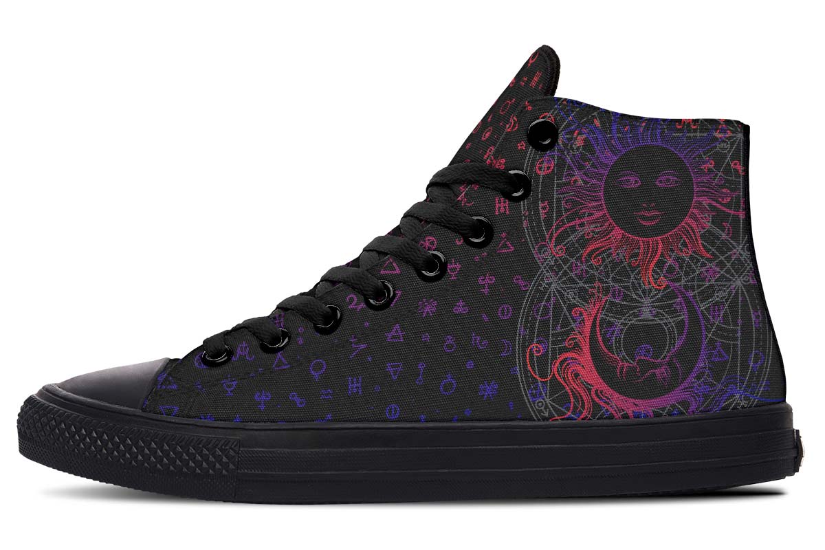 hippieartzone Shoes - THE MAGIC OF ALCHEMY