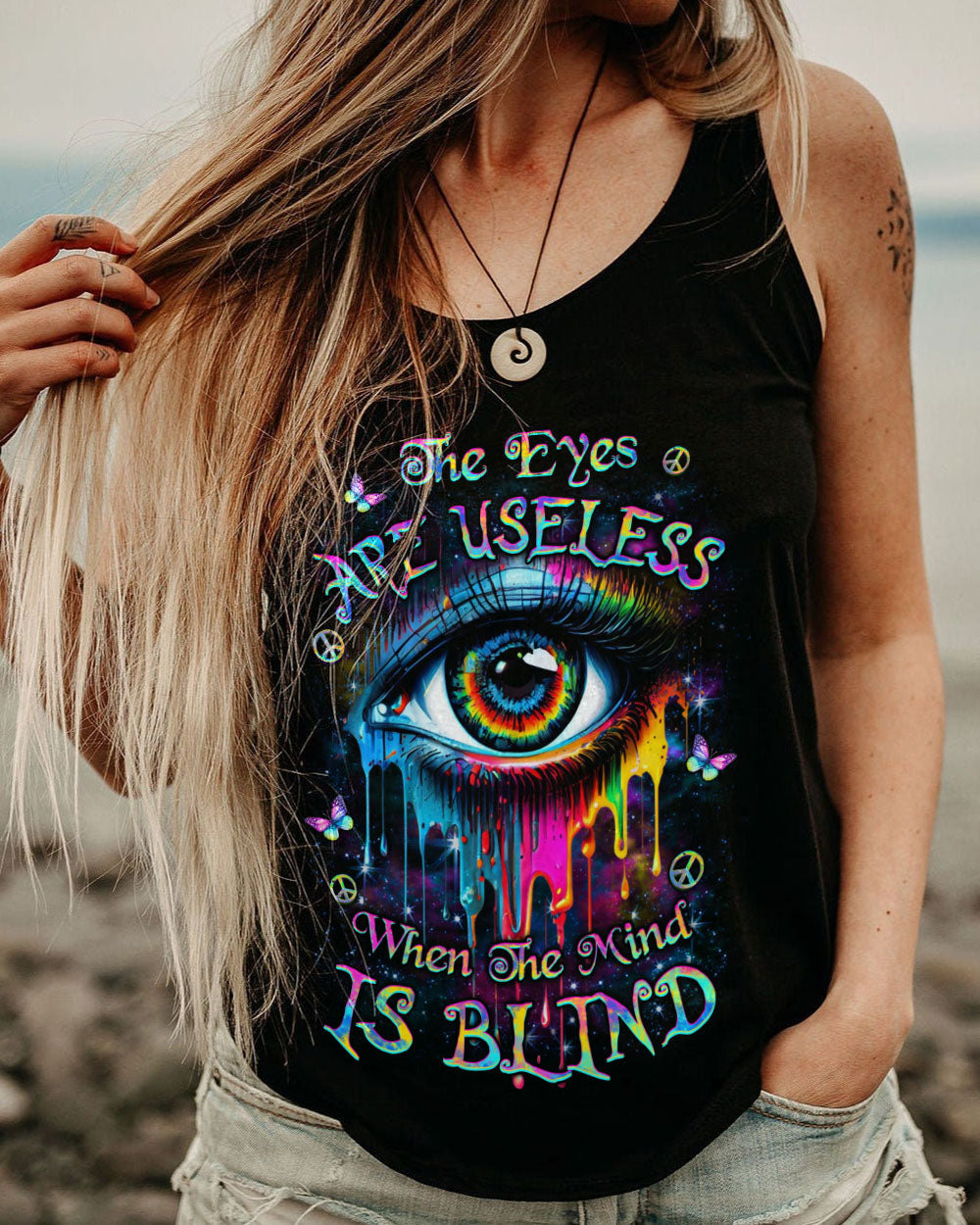 Hippie Art Zone - The Eyes Are Useless When The Mind Is Blind For Hippie