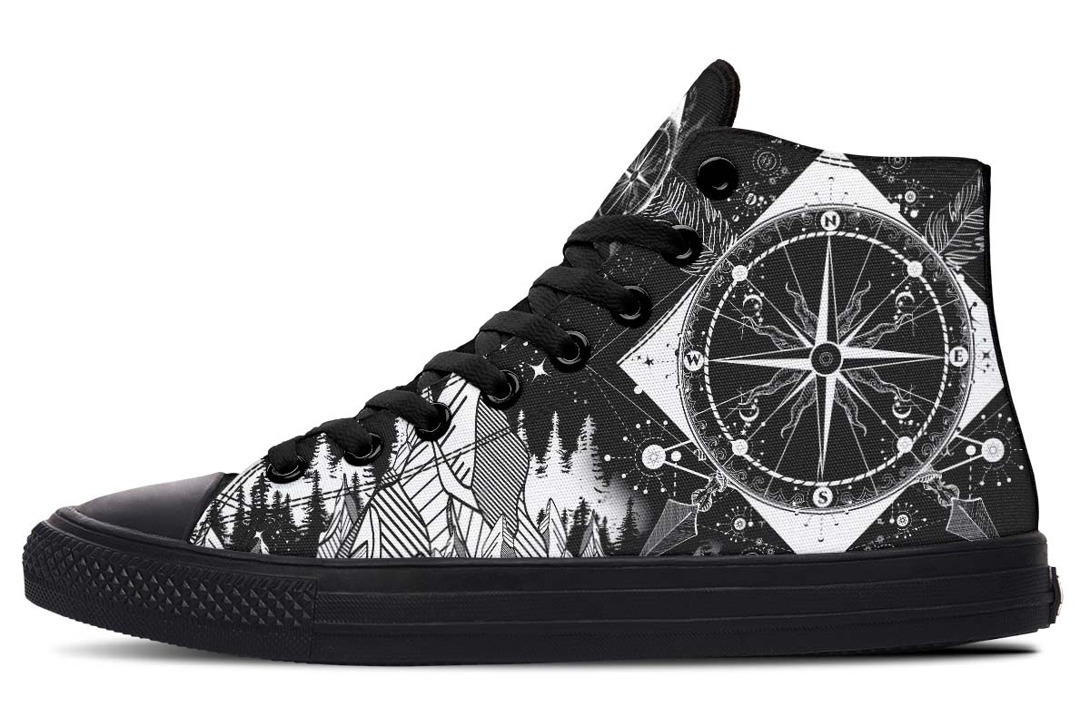 hippieartzone Shoes - COMPASS