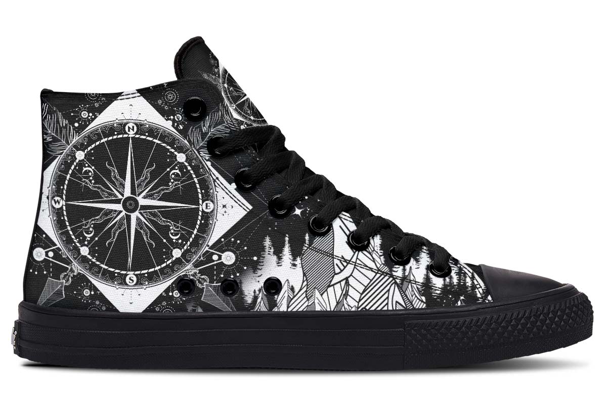 hippieartzone Shoes - COMPASS