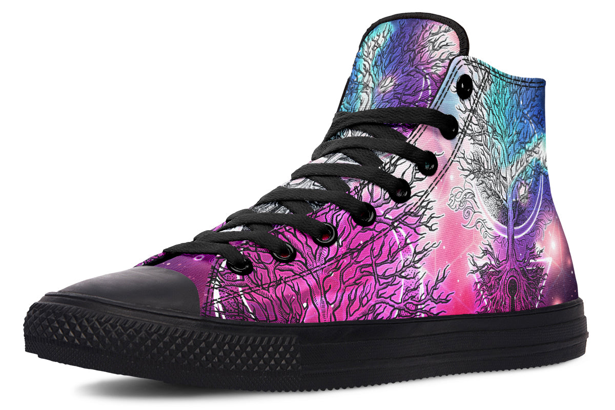 hippieartzone Shoes - UNIVERSE TREE