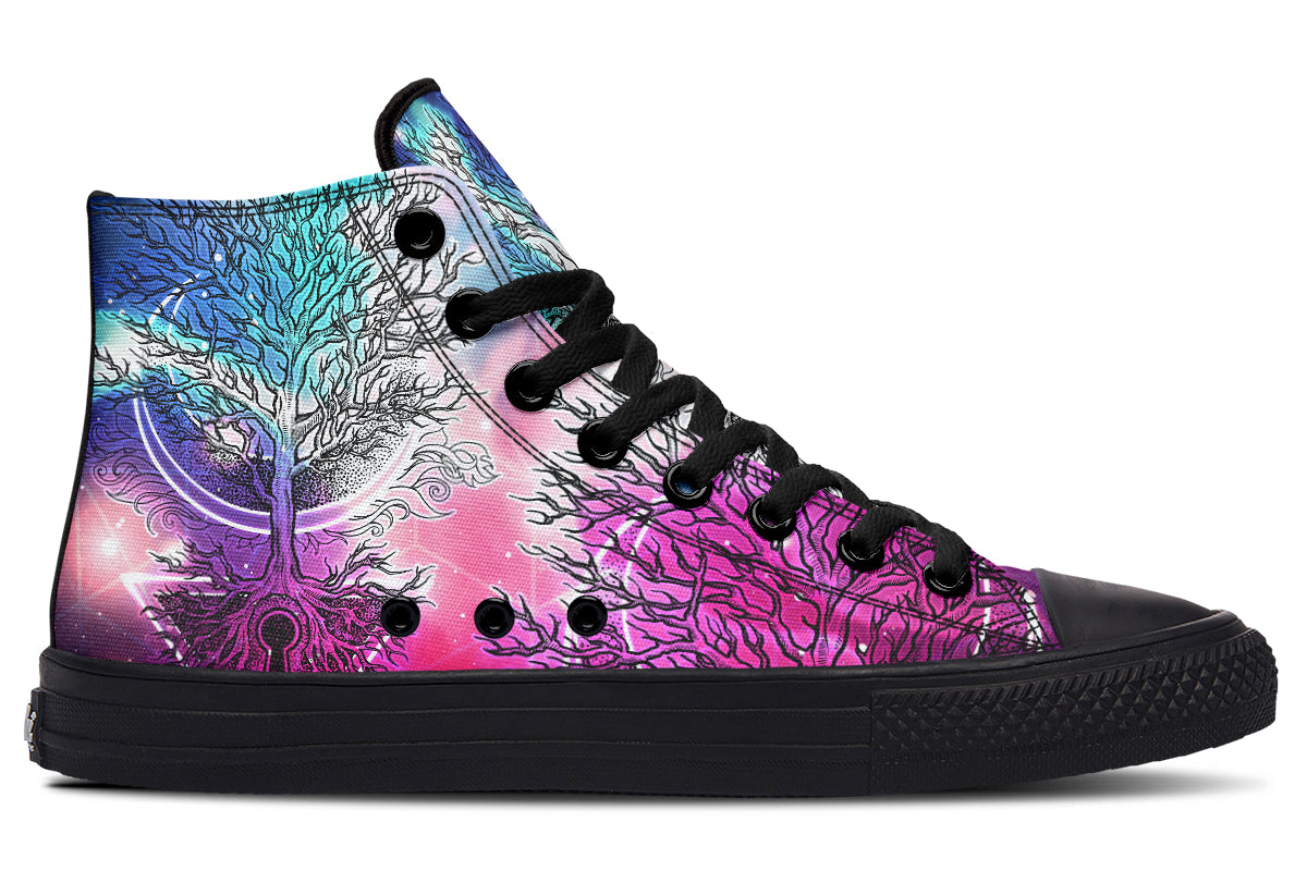 hippieartzone Shoes - UNIVERSE TREE