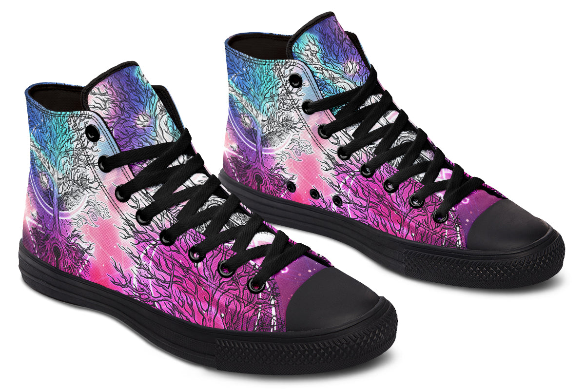 hippieartzone Shoes - UNIVERSE TREE