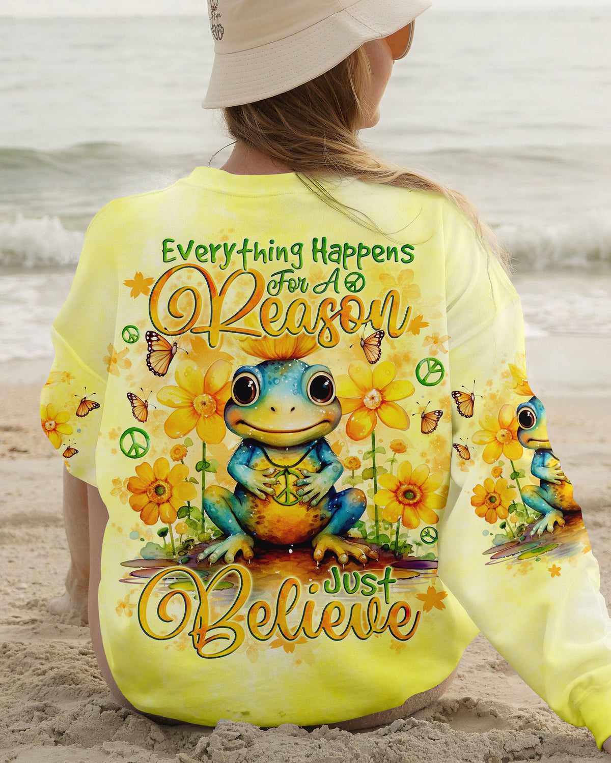 Hippie Art Zone - Just Believe Frog For Hippie